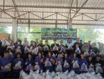 กิจกรรมการปล่อยพันธุ์กุ้งคืนสมดุลสู่ธรรมชาติ ณ ศาลาอเนกประสง